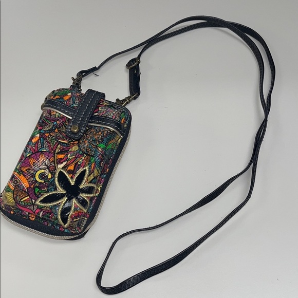 Sakroots Handbags - Sakroots Multicolor Crossbody Bag / Wallet removable adjustable strap